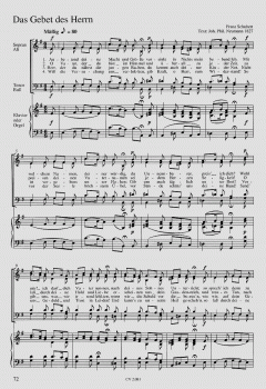 Chorbuch Brahms, Mendelssohn, Schubert 