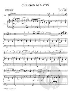 Chanson de Matin & Chanson de Nuit von Edward Elgar 