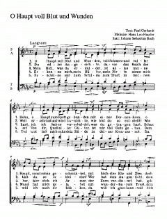 Herzliebster Jesu; O Haupt voll Blut und Wunden 
