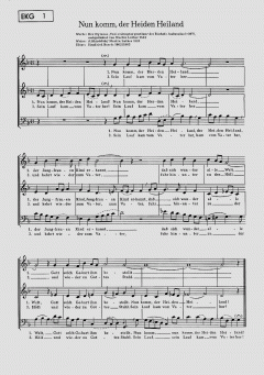 Kirchenliedsätze mit einer Männerstimme. Varia Bd. 1 