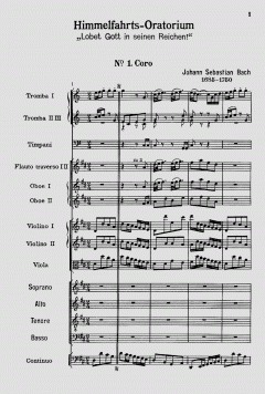 Himmelfahrtsoratorium D-Dur BWV 11 (J.S. Bach) 
