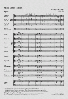 Missa Sancti Henrici von Heinrich Ignaz Franz Biber 