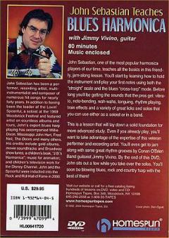 John Sebastian Teaches Blues Harmonica im Alle Noten Shop kaufen