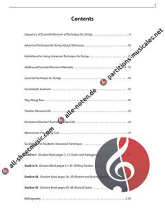 Essential Elements: Advanced Technique for Strings von Robert Gillespie 