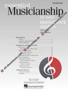 Essential Musicianship For Band: Masterwork Studies 