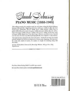 Piano Music von Claude Debussy 