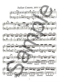 Italian Concerto, Chromatic Fantasia and Fugue von Johann Sebastian Bach 
