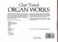 Organ Works von César Franck 