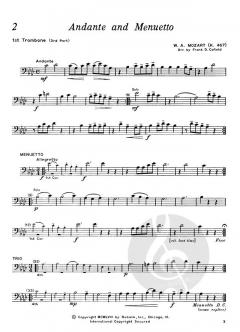 Program Repertoire For Brass Quartet 
