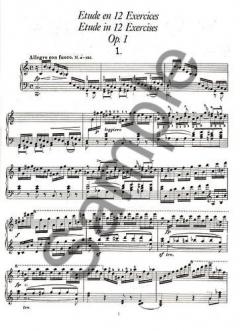 Complete Etudes for Solo Piano Series 1 von Franz Liszt 
