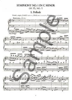 Complete Organ Symphonies Series 1 von Charles-Marie Widor 