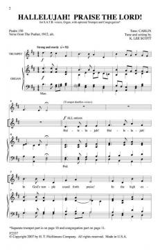 Hallelujah! Praise The Lord! (Kathryn Scott) 