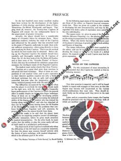24 Caprices For Solo Violin Op. 1 von Niccolò Paganini im Alle Noten Shop kaufen