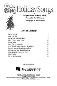 Let's All Sing Holiday Songs 