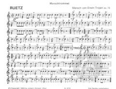 Ruetz-Marsch von Erwin Trojan 