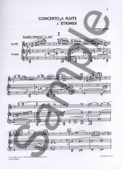 Concerto No. 1 for Flute and Strings Op. 45 von Malcolm Arnold für Flöte und Klavier im Alle Noten Shop kaufen