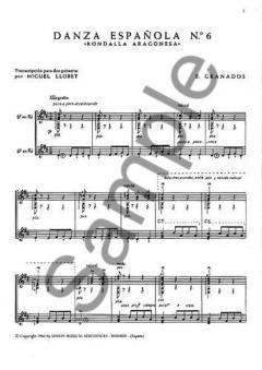 Danza Espanola No.6 Rondalla Aragonesa von Manuel Granados 