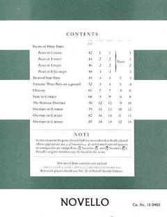 The Works of Henry Purcell 