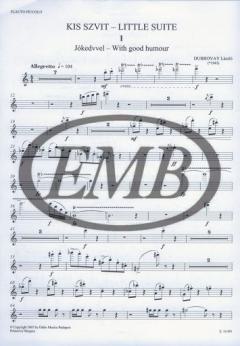 Little Suite For Symphonic Band (Laszlo Dubrovay) 