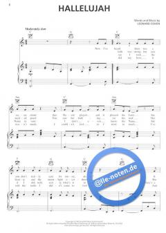 Hallelujah von Leonard Cohen 