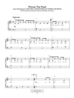 Disney Hits for Easy Piano 
