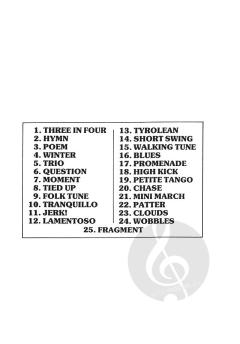 25 Saxophone Trios von Colin Cowles 
