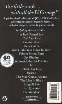 The Little Black Songbook von Johnny Cash 