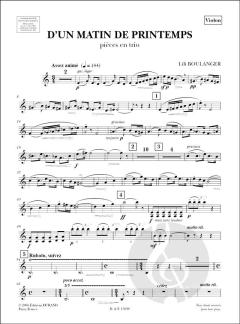 D'un Matin De Printemps (Piano Trio) 