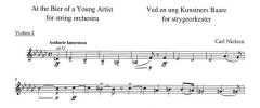 Ved En Ung Kunstbers Baare (At the Bier of the Young Artist) von Carl Nielsen 