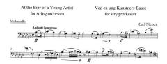Ved En Ung Kunstbers Baare (At the Bier of the Young Artist) von Carl Nielsen 