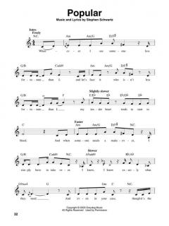 Pro Vocal Vol. 36: Wicked (Women's Edition) von Stephen L. Schwartz 