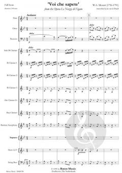 Voi che sapete von Wolfgang Amadeus Mozart (Download) 