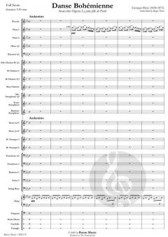 Danse Bohemienne from The Opera La jolie fille de Perth von Georges Bizet (Download) 