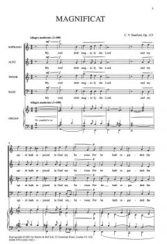 Magnificat And Nunc Dimittis In C (Charles Villiers Stanford) 