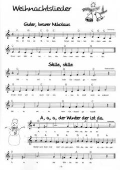 Melodika Liederheft von Alexander Jekic 