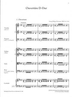 Ouvertüre D-Dur von Georg Philipp Telemann 