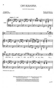 Oh! Susanna! (Mark Hayes) 