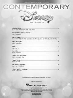 Contemporary Disney Solos 
