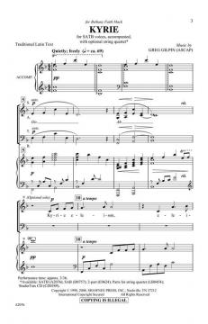Kyrie von Greg Gilpin (Download) 
