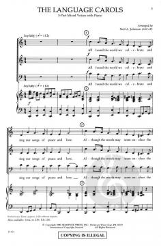 The Language Carols von Johnson 