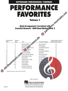 Performance Favorites Vol. 1 