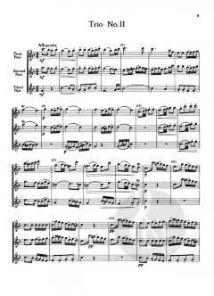 6 Trios for 3 Flutes, Op. 83 von James Hook 