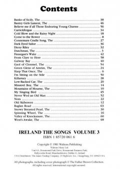 Ireland: The Songs Book 3 