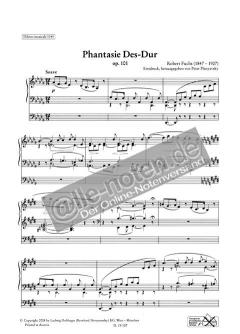 Phantasie Des-Dur op. 101 von Robert Fuchs 