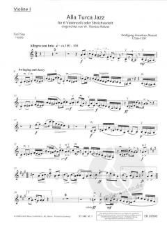 Alla Turca Jazz von Wolfgang Amadeus Mozart 