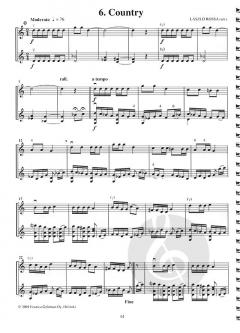 Violin Duos Vol. 2 von László Rossa-Géza im Alle Noten Shop kaufen (Partitur)