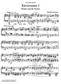 Klaviersonate Nr. 1 von Einojuhani Rautavara im Alle Noten Shop kaufen
