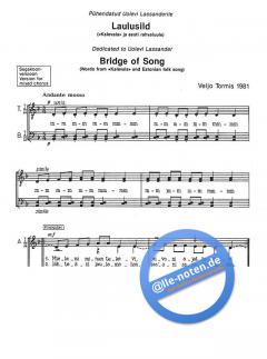 Bridge Of Song (Veljo Tormis) 