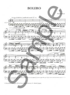 Bolero for Piano Solo von Maurice Ravel 