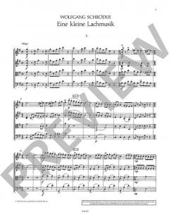 Eine kleine Lachmusik von Wolfgang Amadeus Mozart für Streichquartett oder Streichorchester im Alle Noten Shop kaufen